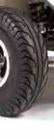 3.00 - 4 Black Tyre With Directional Tread Pattern - discountscooters.co.uk