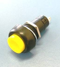 Horn Button Yellow - discountscooters.co.uk