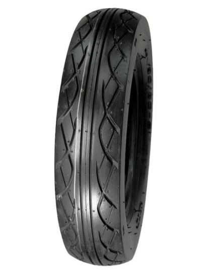 14 x 3.50 Tyre Directional Solid Infilled Black Tyre