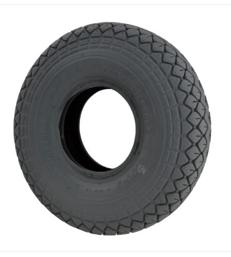 330 x 100 (400x5) Diamond Block Pattern Grey Tyre