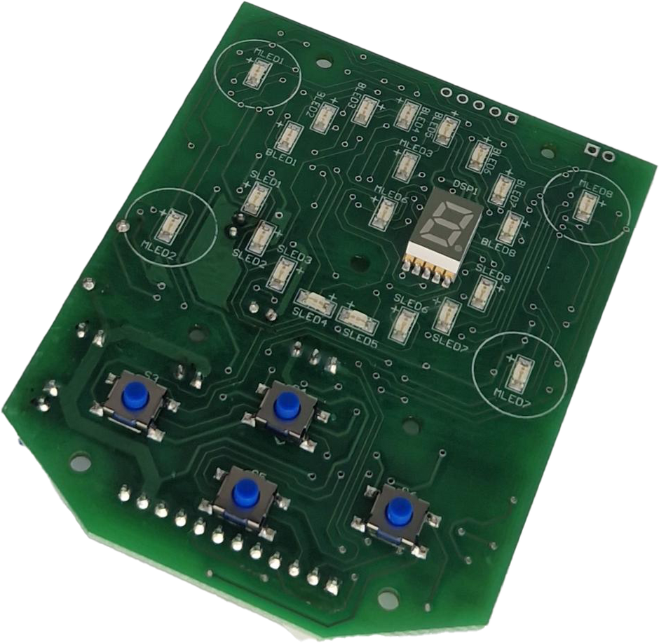 LED Upper Control Panel — Discount Scooters (Mobility Spares)