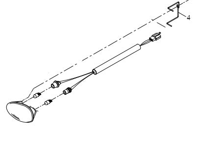 Headlight Retaining Spring Left Hand Shoprider Cadiz Mobility Scooter