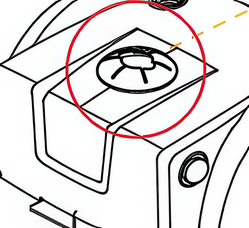 Rear Shroud Rubber Cover for Seat Post Drive Medical Instore 8mph Mobility Scooter