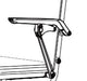 Pride Jazzy Carbon Left Armrest Assembly