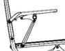 Pride Jazzy Carbon Right Armrest Assembly