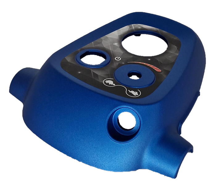 Tiller Shroud Top Mk2 Blue