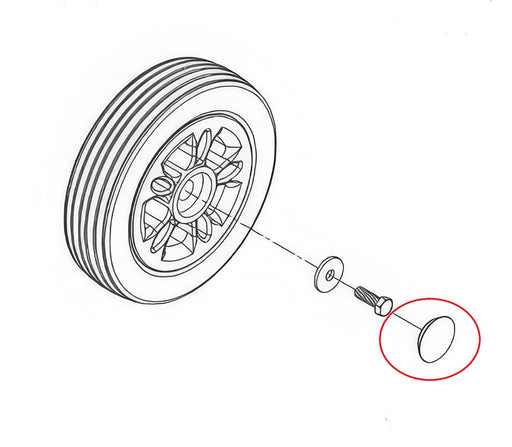 Hub Cap Freerider Lugge Mobiity Scooter