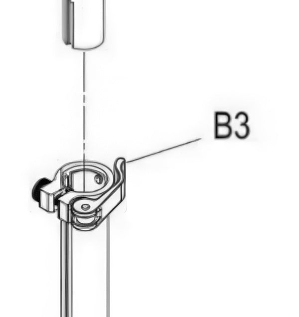 Freerider Luggie Mobility Scooter Tiller Clamp Upper