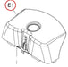 Battery cover assy FreeRider FR1 Mobility Scooter
