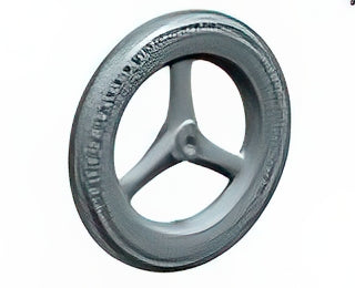 Solid Rear Wheel Assembly Pride Jazzy Carbon Ultralite