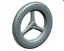 Solid Rear Wheel Assembly Pride Jazzy Carbon Ultralite