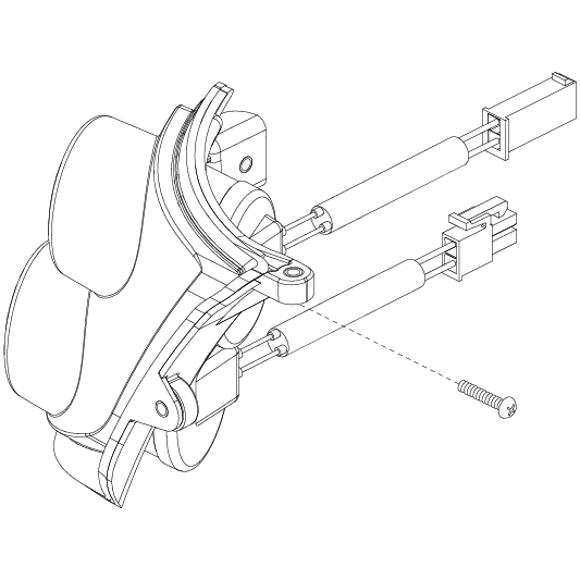 Left Headlight Assembly Pride Colt Pursuit, Executive, Ranger 2.0
