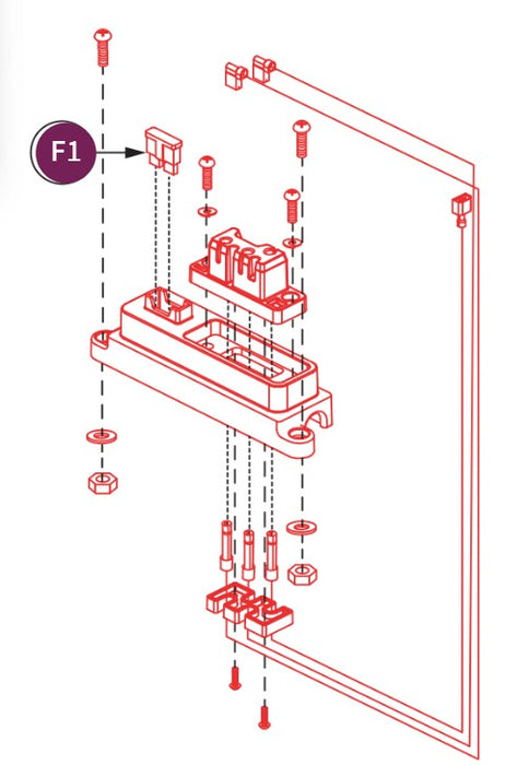 Pride Go Go Elite Traveller 2 Battery Connector