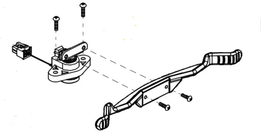 Throttle Pot  Assembly Pride ZT10 Mobility Scooter