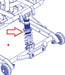 Rear Suspension Assembly Pride Zero Turn 10 Mobility Scooter.