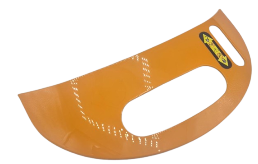 Roma Medical Denver Rear Plate Orange