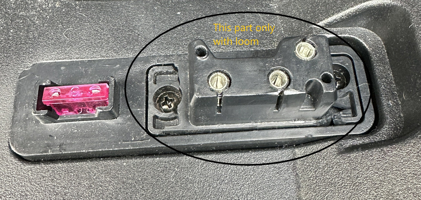 Drive DeVillbss CMS battery connector loom