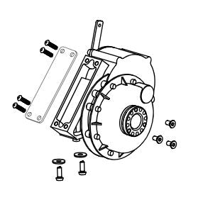 Sunrise  Q50 Carbon Motor Left