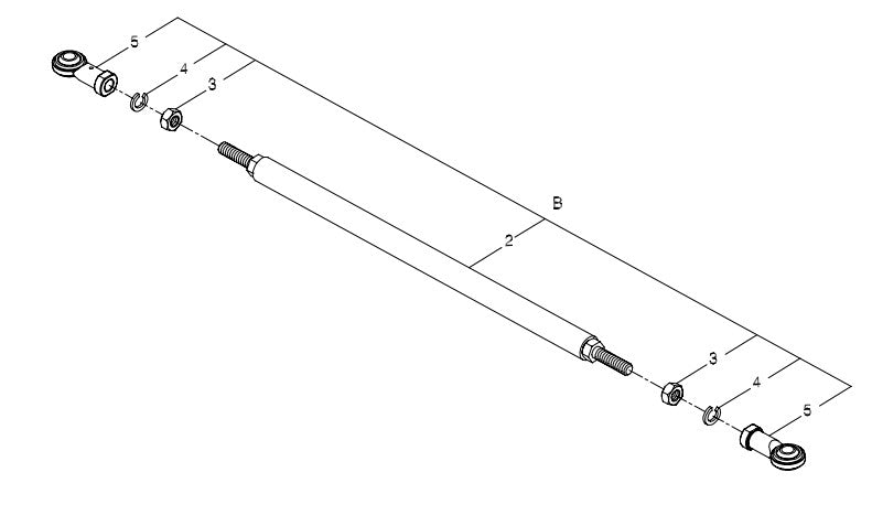 Track Rod Long Shoprider Traveso