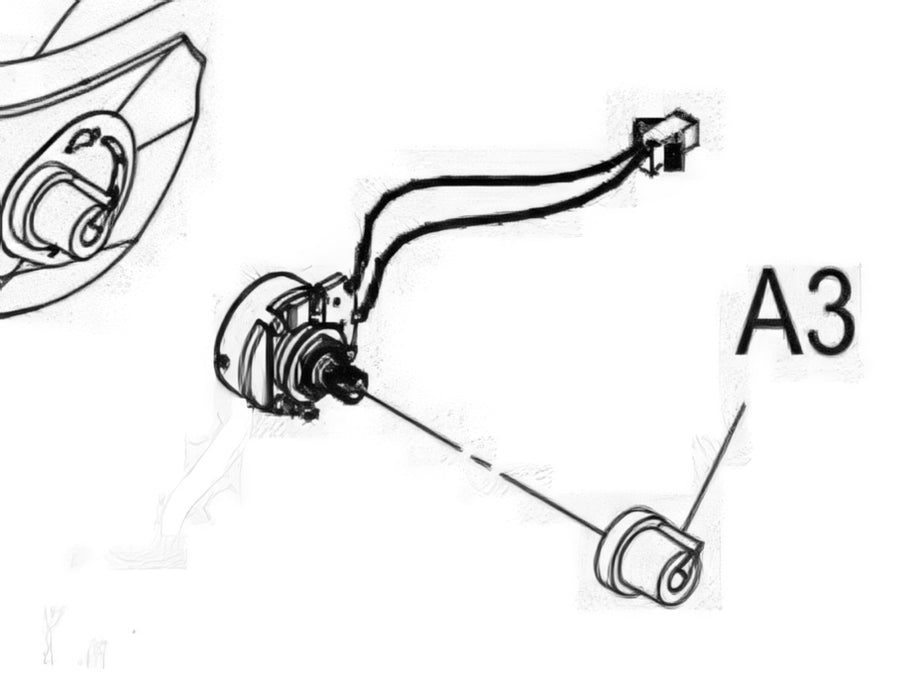 Freerider Luggie Mobility Scooter Speed Pot Knob