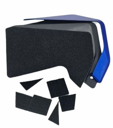 Front Right Footrest  shell for  Devilbiss AutoFold Mobility Scooter Blue