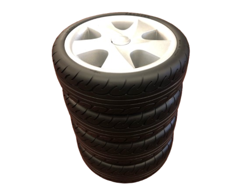 Solid Wheel & Tyre Set Kymco Maxer / Maxi XLS