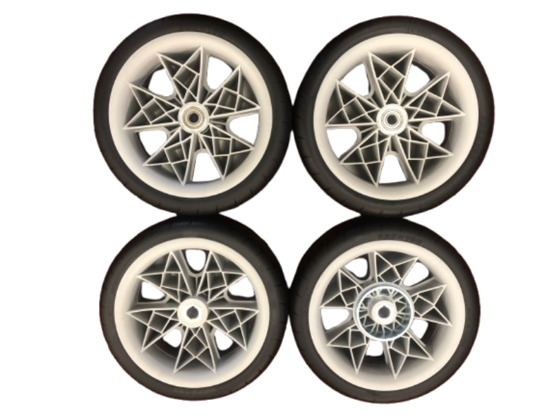 Solid Wheel & Tyre Set Kymco Maxer / Maxi XLS