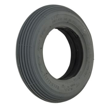 7 x 1 3/4 Solid Infilled Grey Tyre