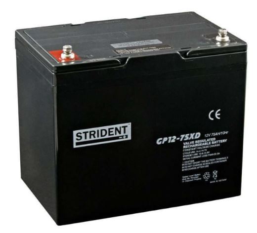 75ah AGM Mobility Scooter Battery (Strident)