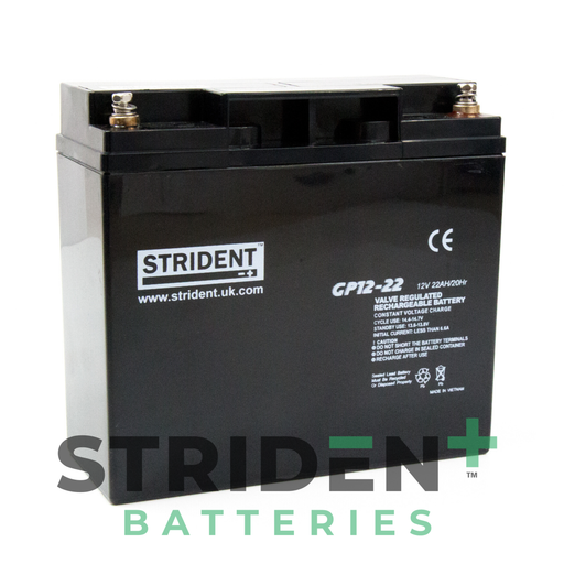 22ah AGM Sealed Lead Acid) Mobility Scooter Battery Strident