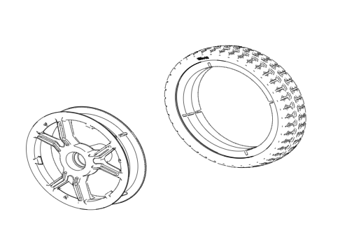 Rear Wheel Assembly S50 Carbon