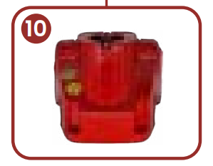M Lite Tiller Shroud Lower Red