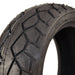 115/55-8 Low Profile Tyre Black - discountscooters.co.uk