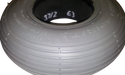 280/250 x 4 Infilled Rib Pattern Tyre Grey 