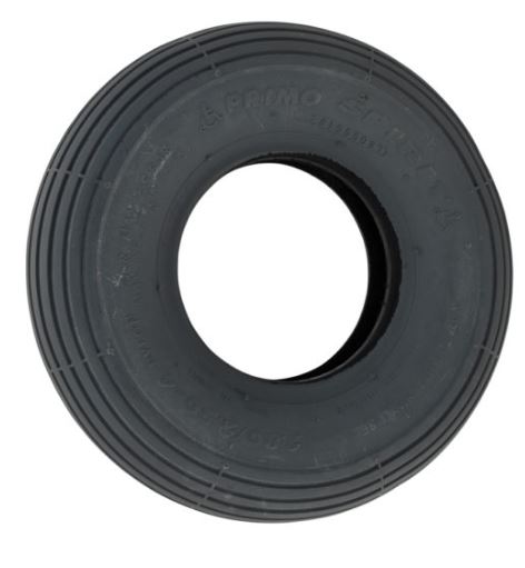 280/250 x 4 Rib Pattern Grey Tyre
