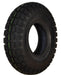 400 x 6 Block Pattern Tyre Black - discountscooters.co.uk