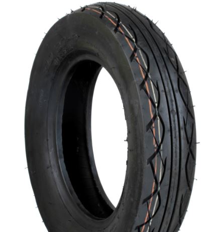 14 x 3.50 -8 / 90/80-8 Directional Tread Black Tyre — Discount Scooters ...