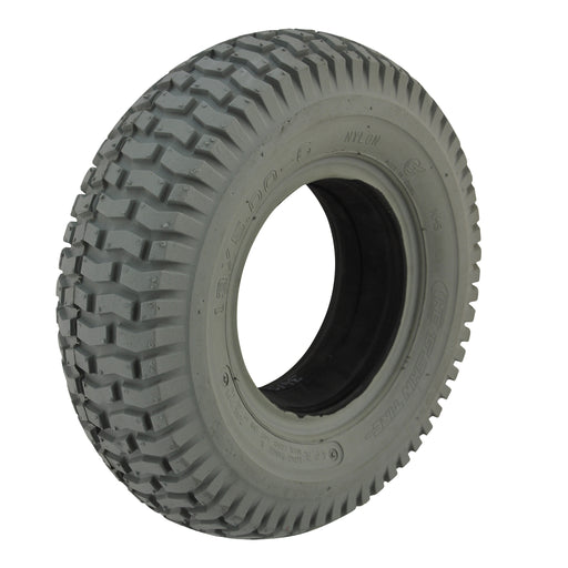13/500 x 6 Infilled Block Pattern Tyre Grey - discountscooters.co.uk