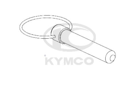 Seat Height Adjuster Pin for Kymco K-Lite Mobility Scooter