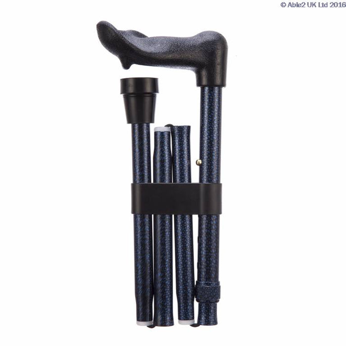 Arthritis Grip Cane - Folding, adjustable