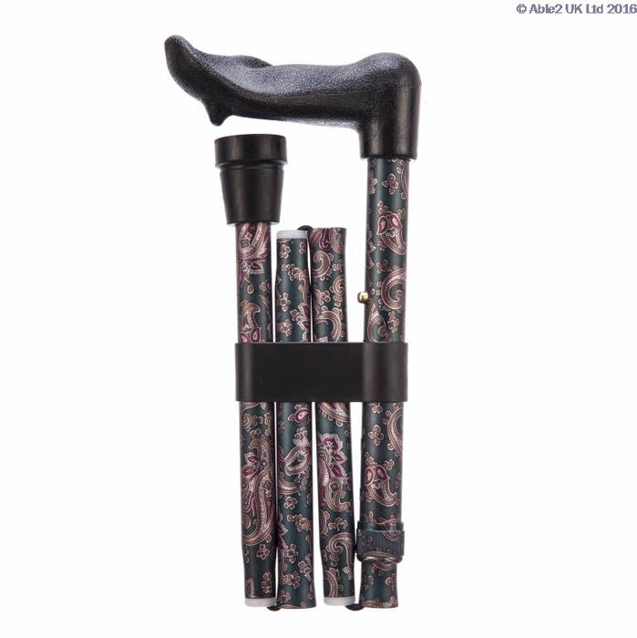 Arthritis Grip Cane - Folding, adjustable