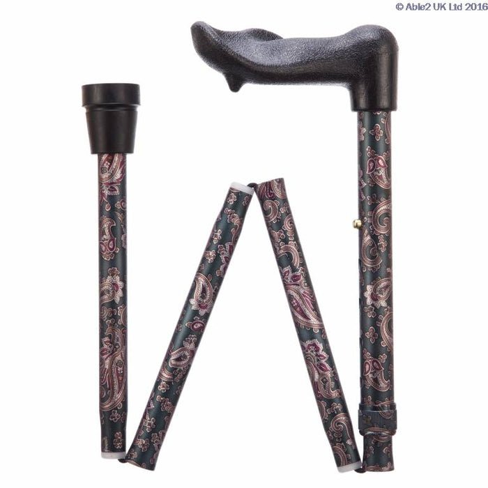 Arthritis Grip Cane - Folding, adjustable