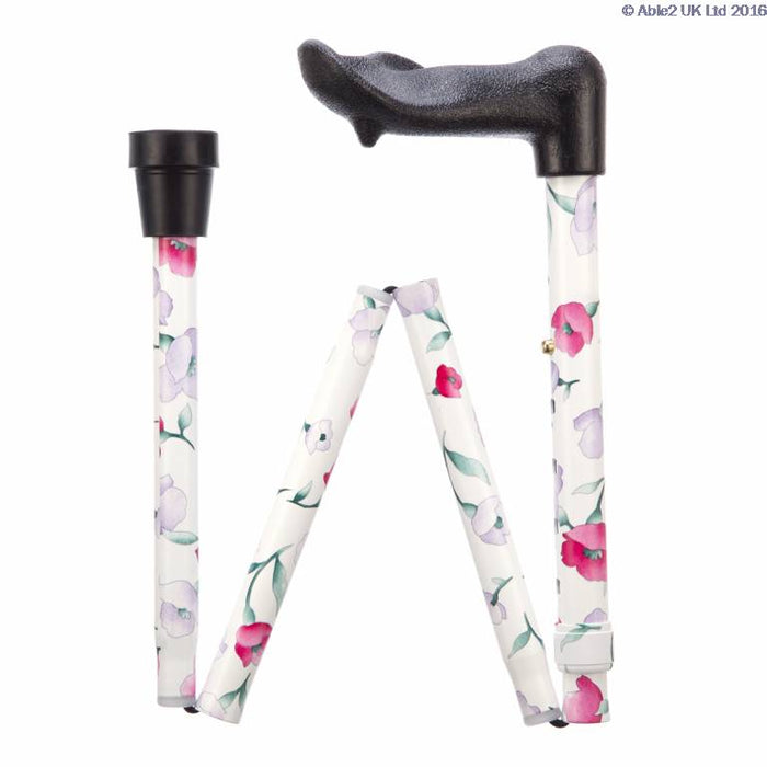 Arthritis Grip Cane - Folding, adjustable