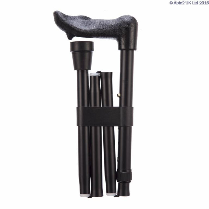 Arthritis Grip Cane - Folding, adjustable