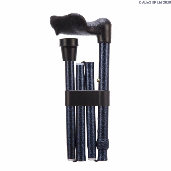 Arthritis Grip Cane - Folding, adjustable