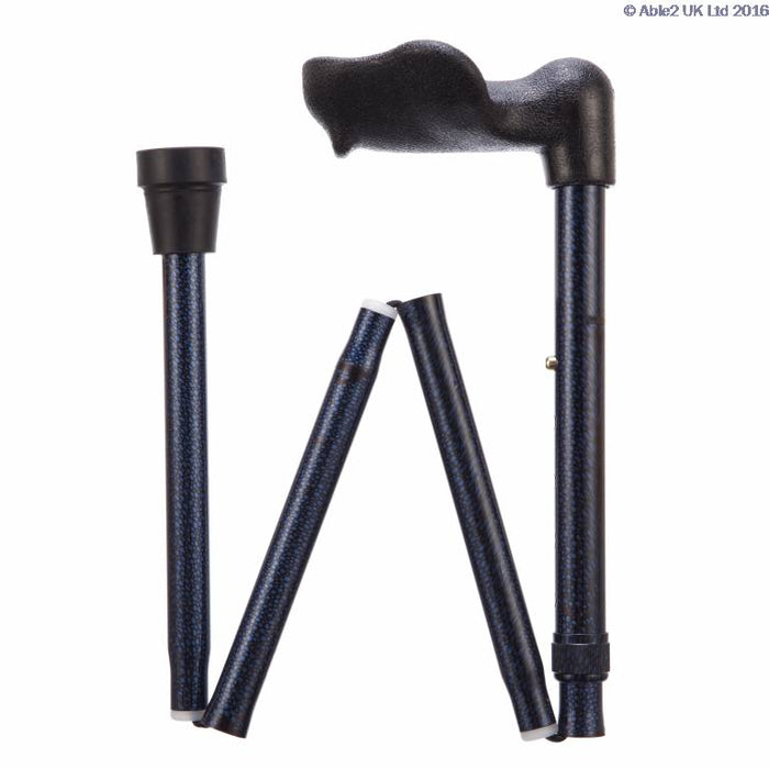 Arthritis Grip Cane - Folding, adjustable