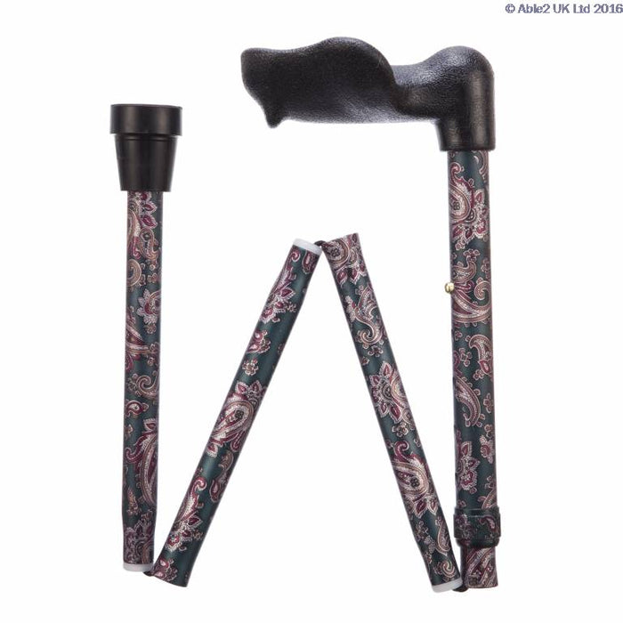 Arthritis Grip Cane - Folding, adjustable