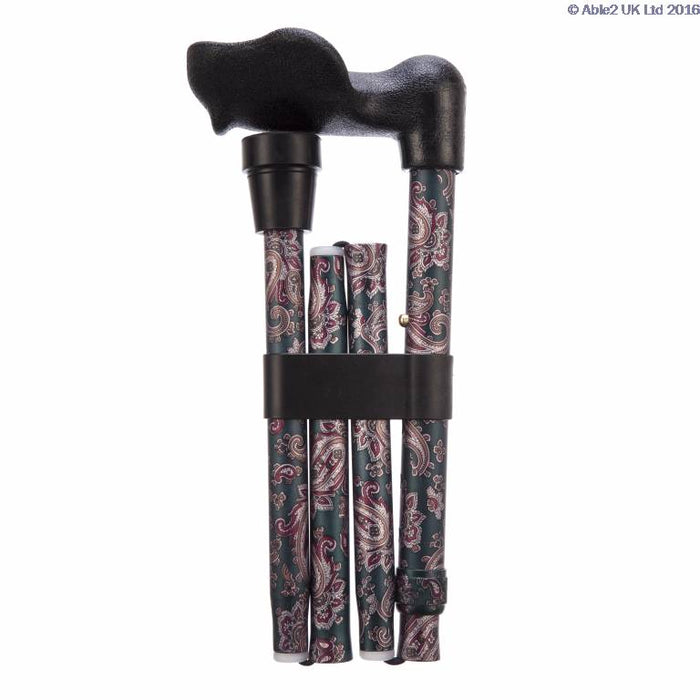 Arthritis Grip Cane - Folding, adjustable