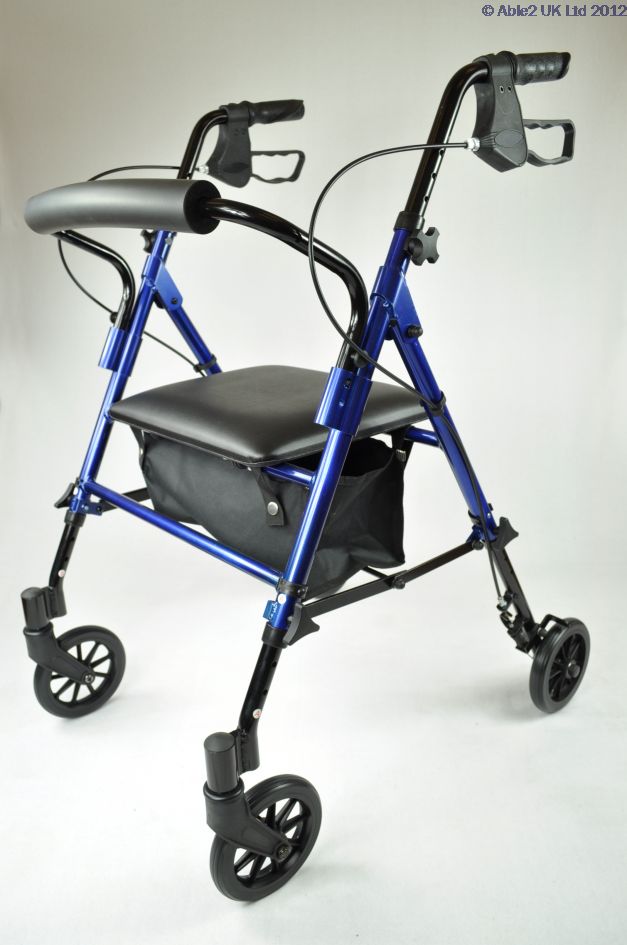 Compact Aluminium Rollator — Discount Scooters (Mobility Spares)