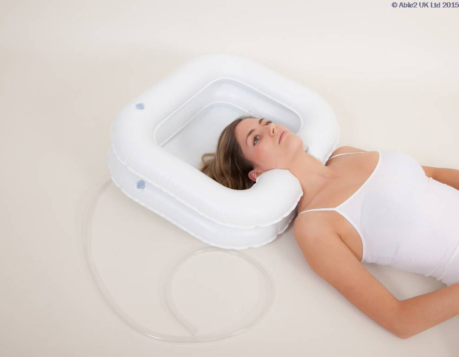 Atlantis Deluxe Inflatable Shampoo Ring